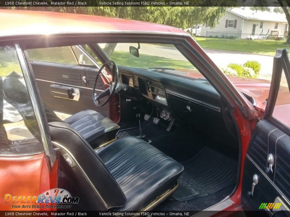1968 Chevrolet Chevelle Matador Red / Black Photo #7