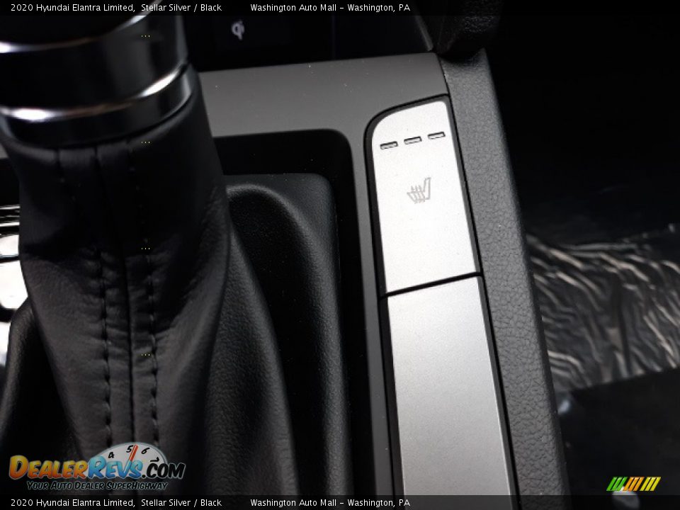 2020 Hyundai Elantra Limited Stellar Silver / Black Photo #18