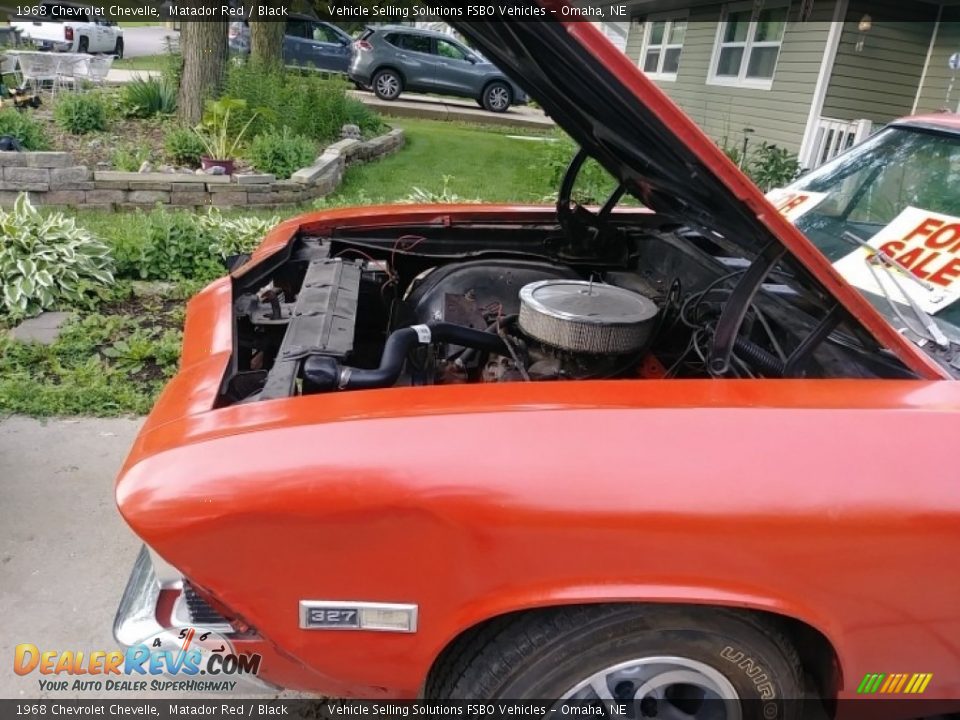 1968 Chevrolet Chevelle Matador Red / Black Photo #15