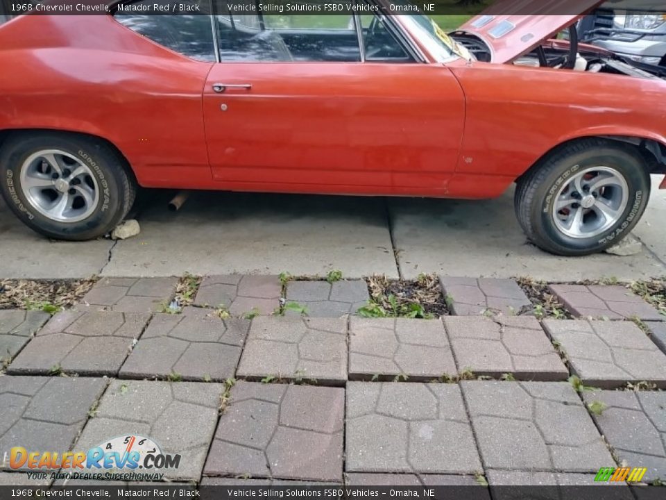 1968 Chevrolet Chevelle Matador Red / Black Photo #17