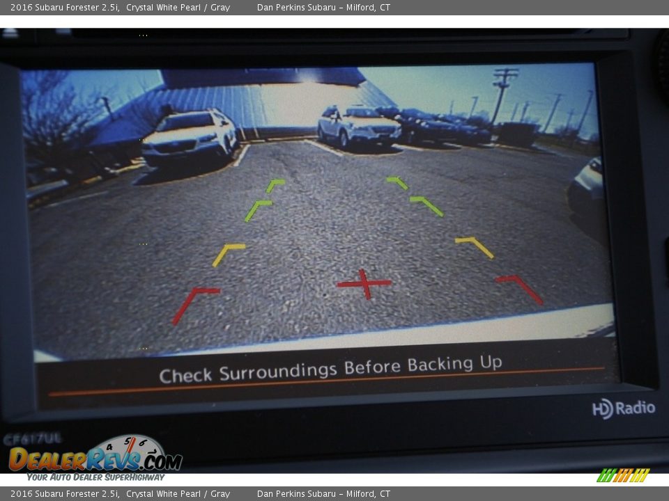 2016 Subaru Forester 2.5i Crystal White Pearl / Gray Photo #19