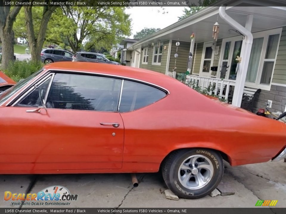 1968 Chevrolet Chevelle Matador Red / Black Photo #21