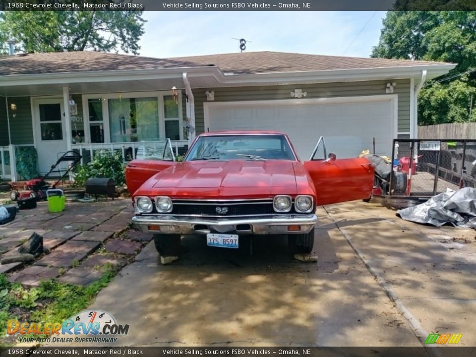 1968 Chevrolet Chevelle Matador Red / Black Photo #24