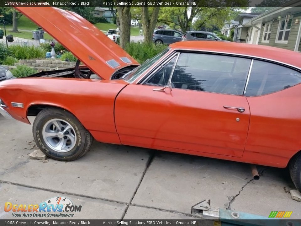 1968 Chevrolet Chevelle Matador Red / Black Photo #25