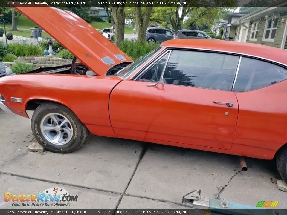 1968 Chevrolet Chevelle Matador Red / Black Photo #25