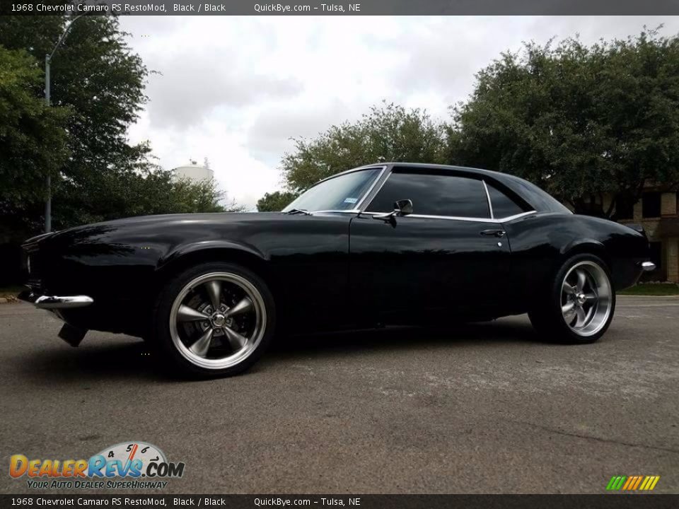 1968 Chevrolet Camaro RS RestoMod Black / Black Photo #3