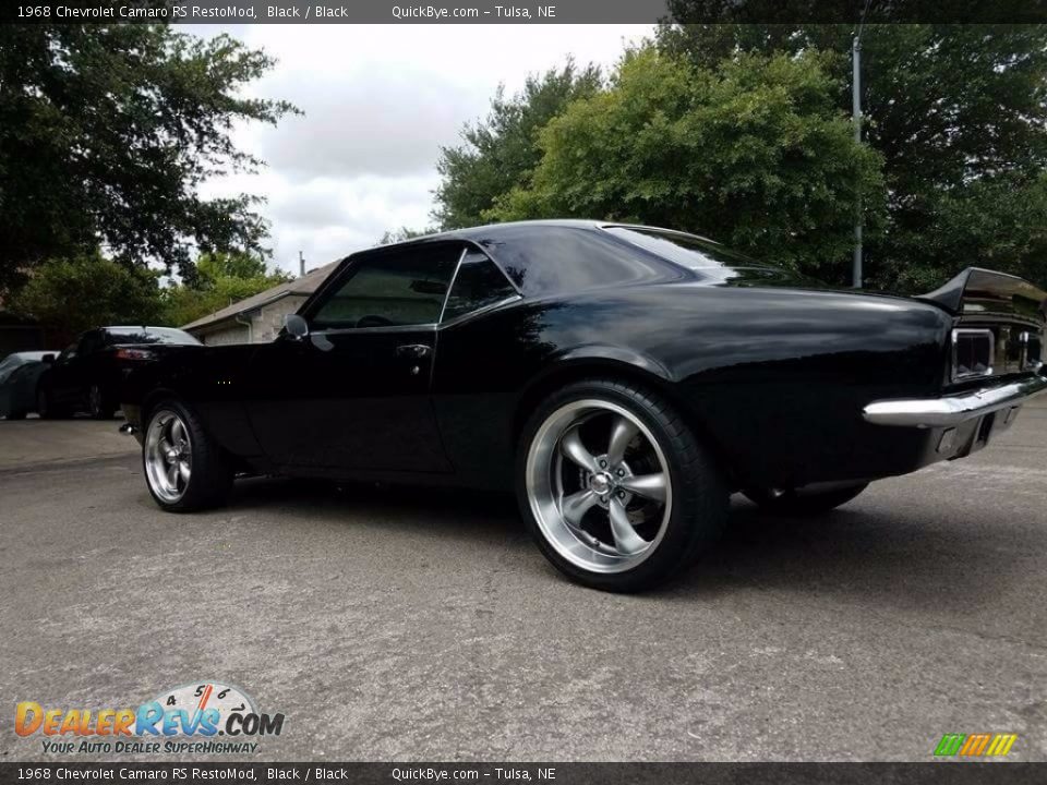 1968 Chevrolet Camaro RS RestoMod Black / Black Photo #4