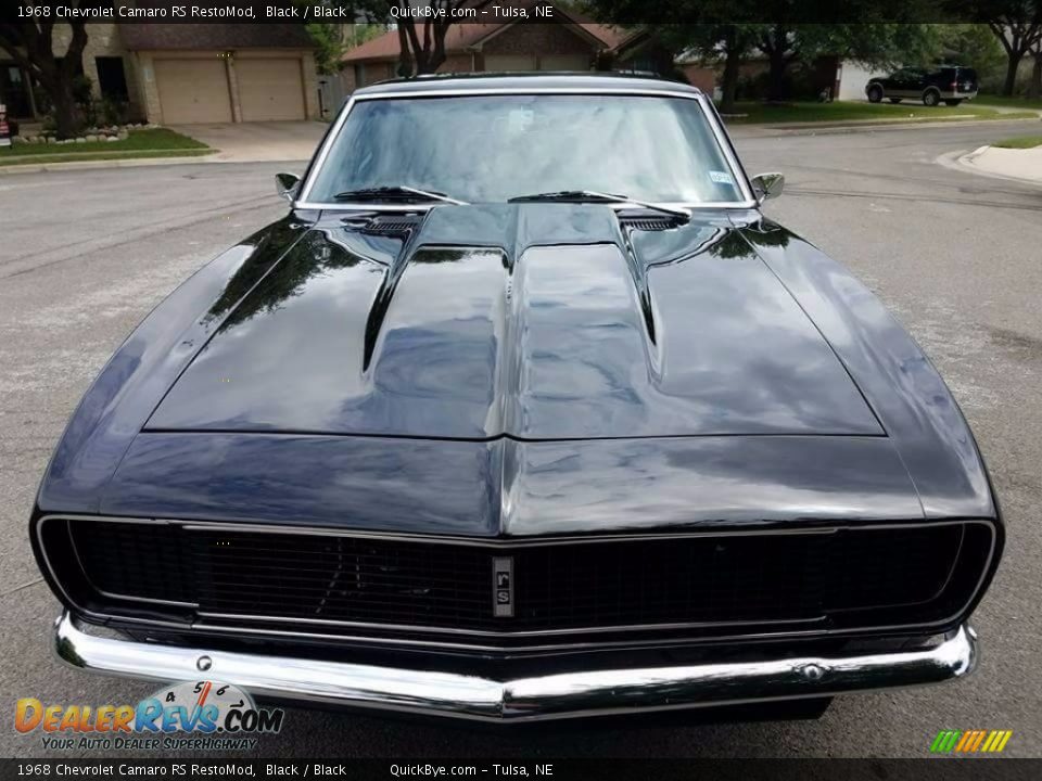 1968 Chevrolet Camaro RS RestoMod Black / Black Photo #8
