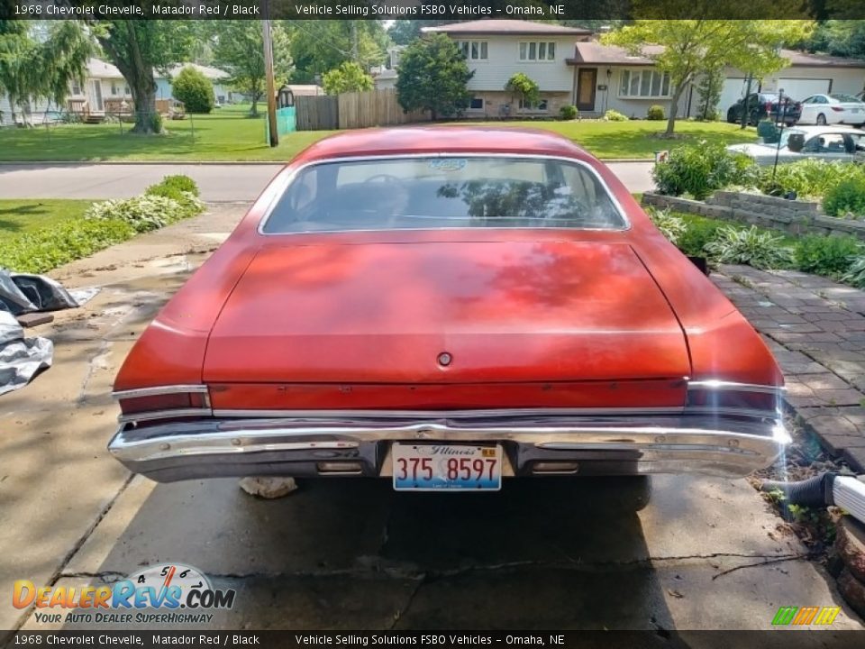 1968 Chevrolet Chevelle Matador Red / Black Photo #35