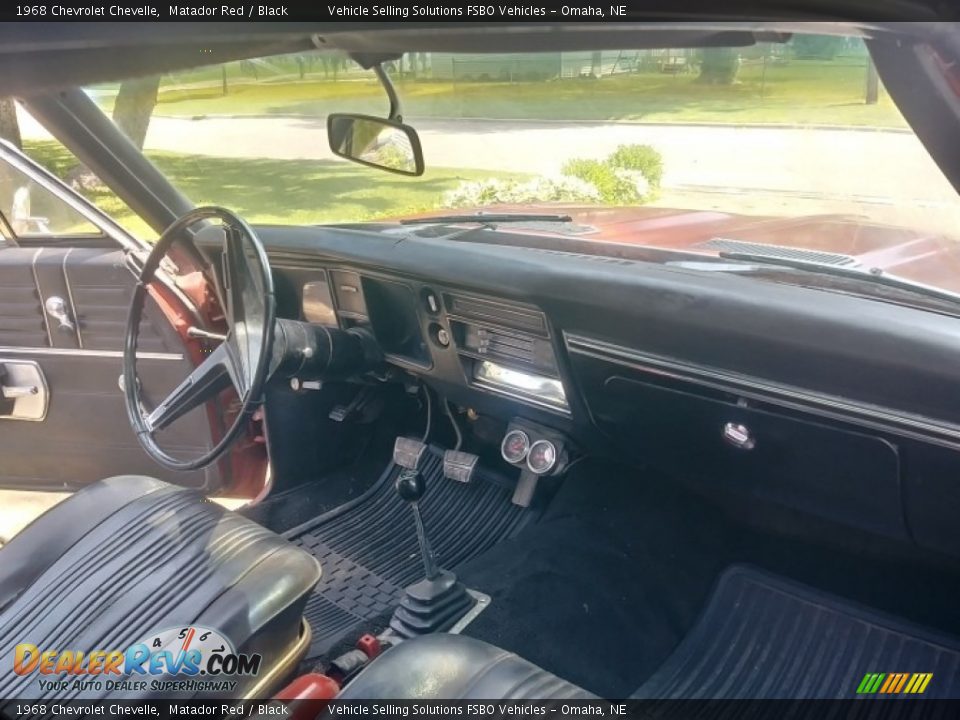 1968 Chevrolet Chevelle Matador Red / Black Photo #36