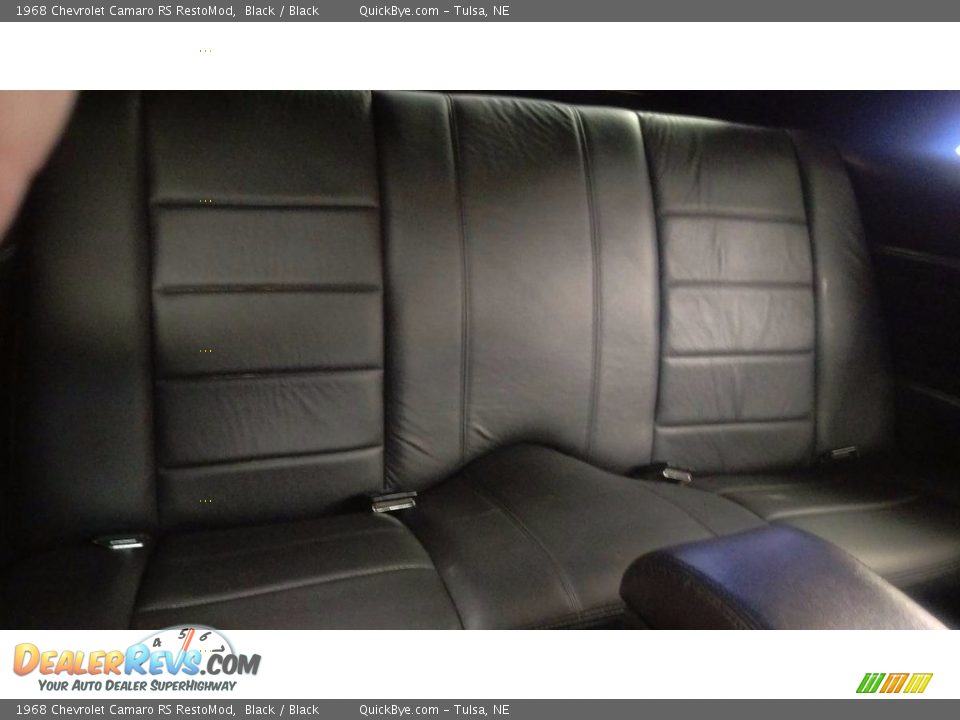 1968 Chevrolet Camaro RS RestoMod Black / Black Photo #10
