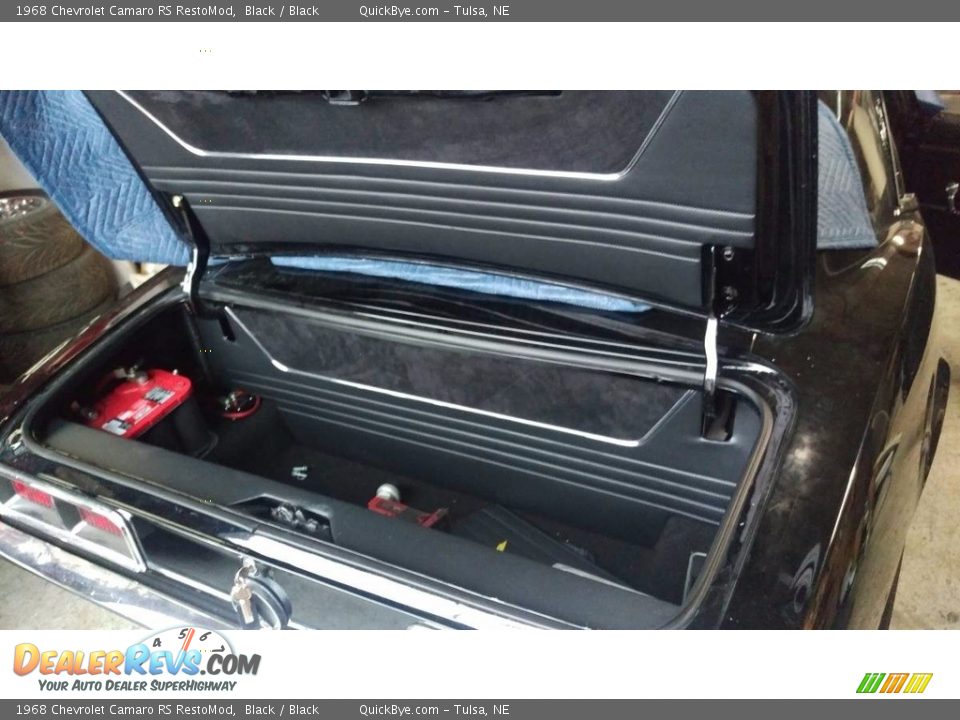 1968 Chevrolet Camaro RS RestoMod Black / Black Photo #15