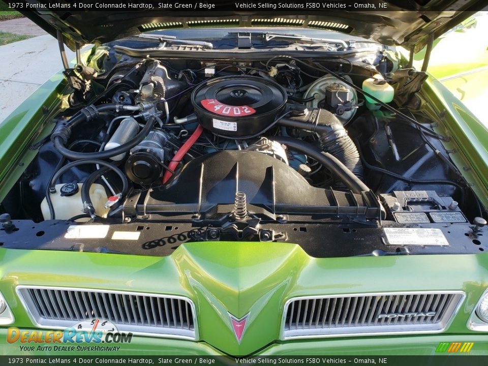 1973 Pontiac LeMans 4 Door Colonnade Hardtop 400ci OHV 16-Valve V8 Engine Photo #4