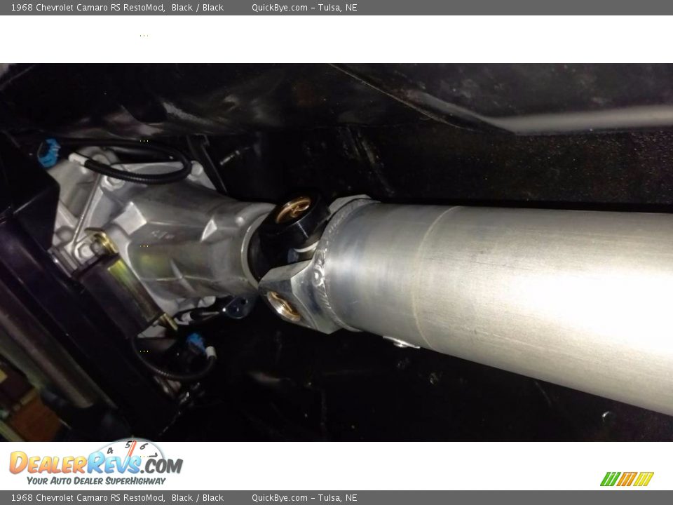 1968 Chevrolet Camaro RS RestoMod Black / Black Photo #16
