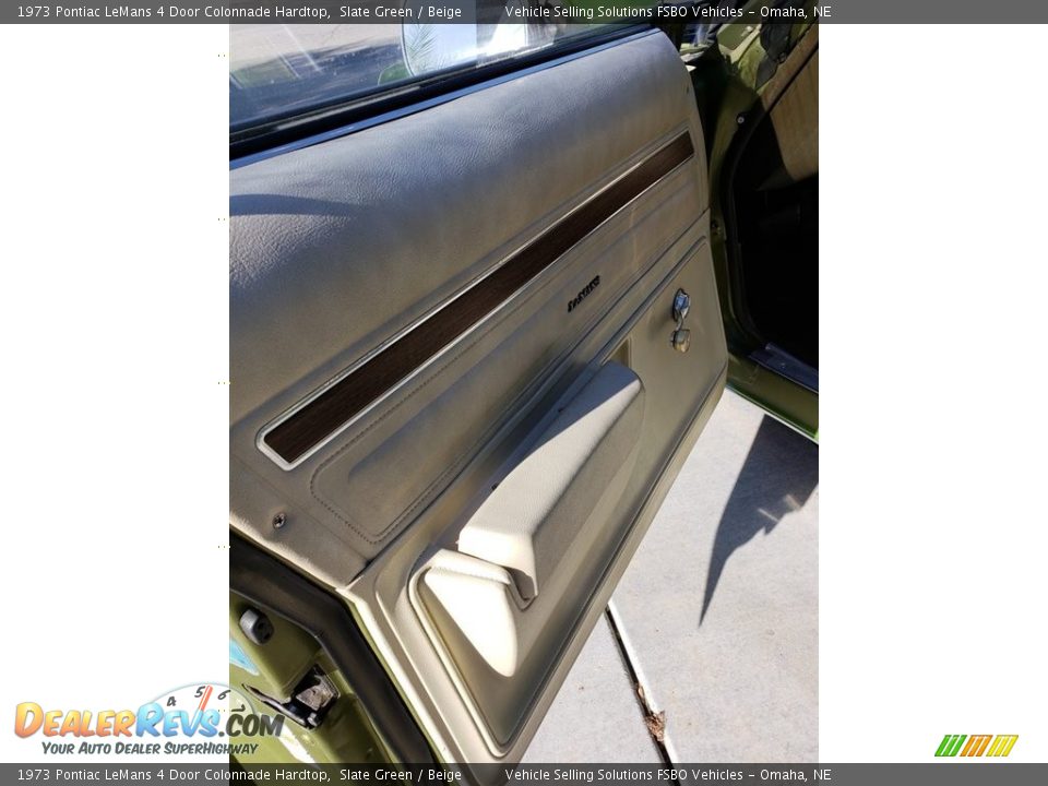 Door Panel of 1973 Pontiac LeMans 4 Door Colonnade Hardtop Photo #8