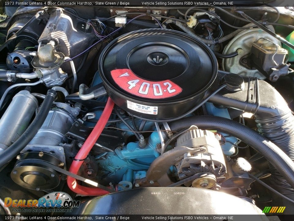 1973 Pontiac LeMans 4 Door Colonnade Hardtop 400ci OHV 16-Valve V8 Engine Photo #10