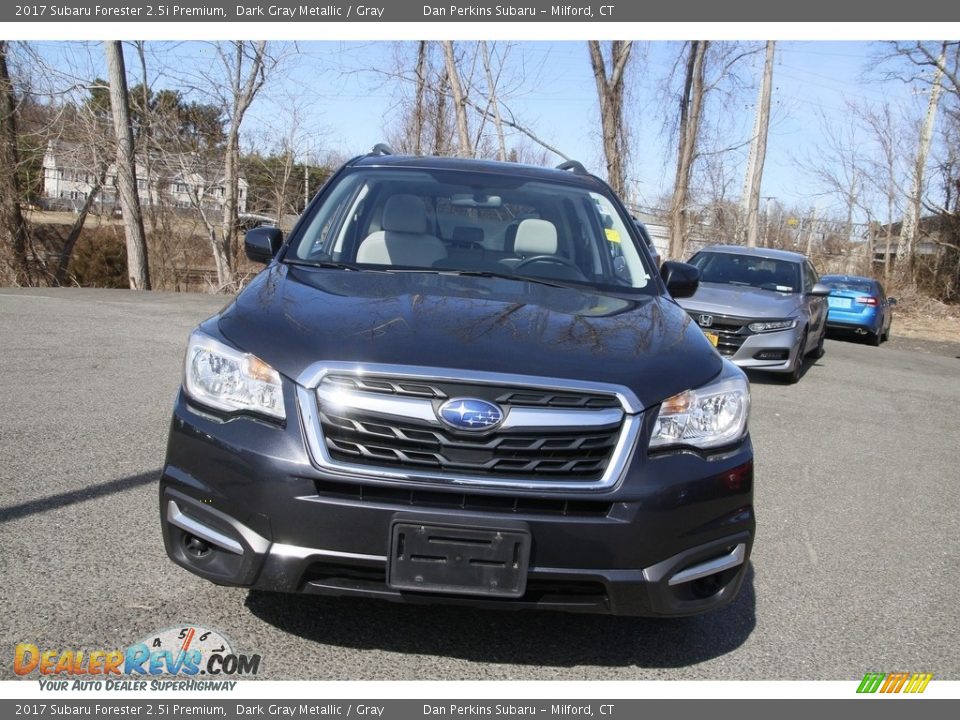 2017 Subaru Forester 2.5i Premium Dark Gray Metallic / Gray Photo #2