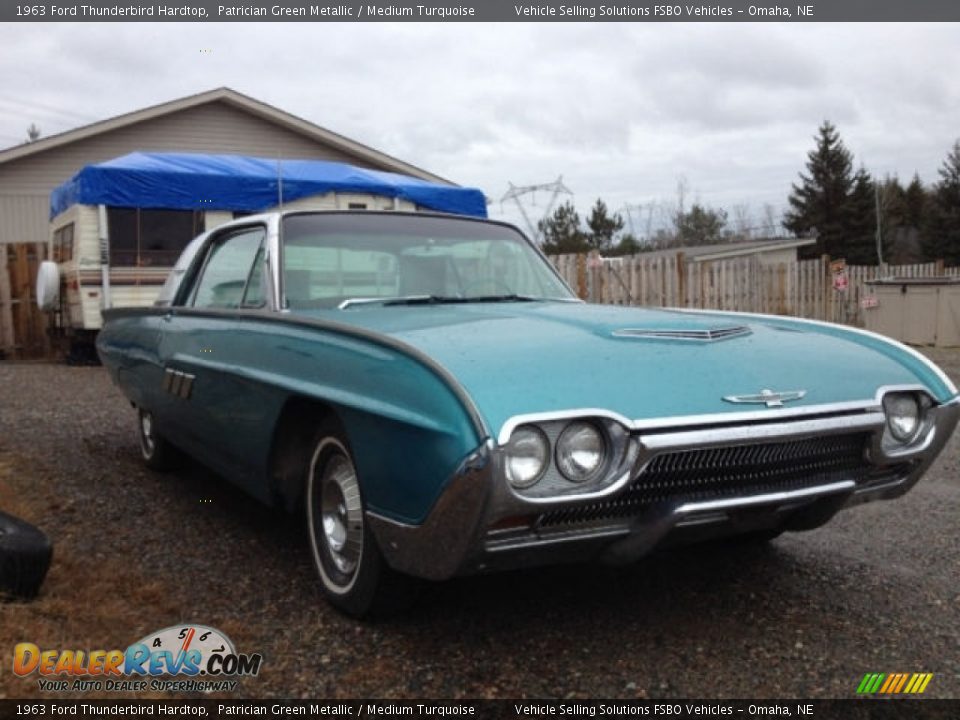 Front 3/4 View of 1963 Ford Thunderbird Hardtop Photo #1