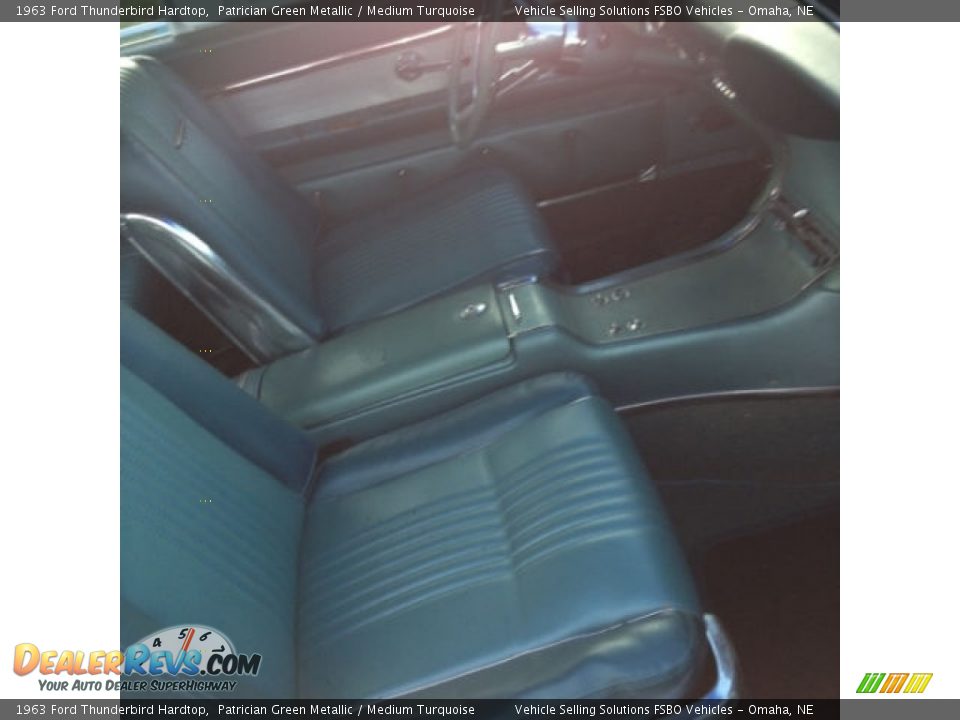Front Seat of 1963 Ford Thunderbird Hardtop Photo #6