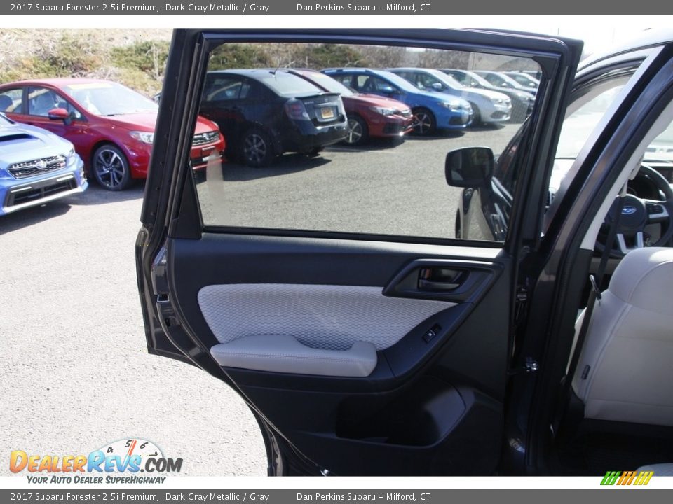 2017 Subaru Forester 2.5i Premium Dark Gray Metallic / Gray Photo #12