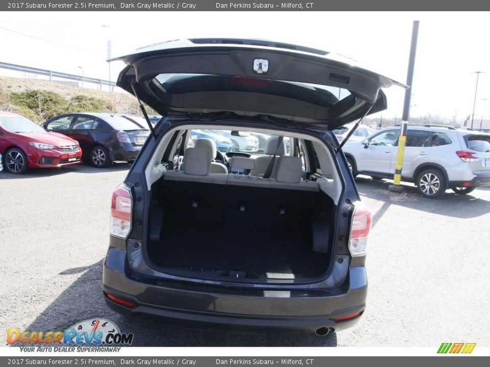 2017 Subaru Forester 2.5i Premium Dark Gray Metallic / Gray Photo #14