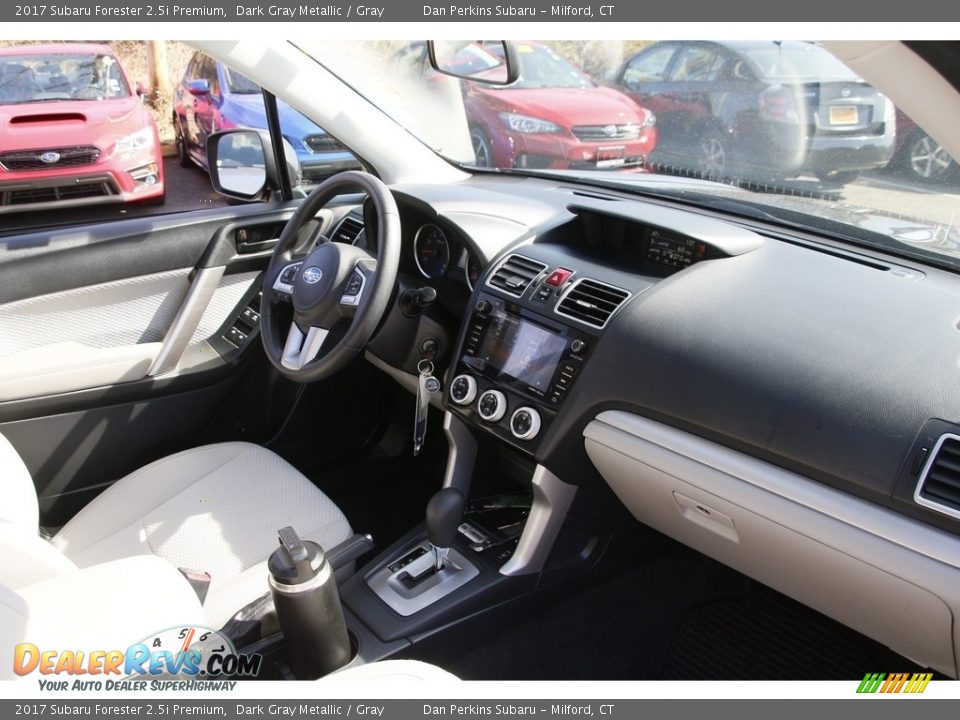2017 Subaru Forester 2.5i Premium Dark Gray Metallic / Gray Photo #16