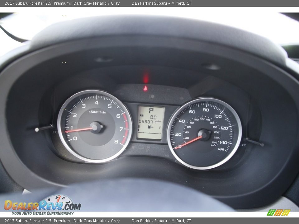 2017 Subaru Forester 2.5i Premium Dark Gray Metallic / Gray Photo #18