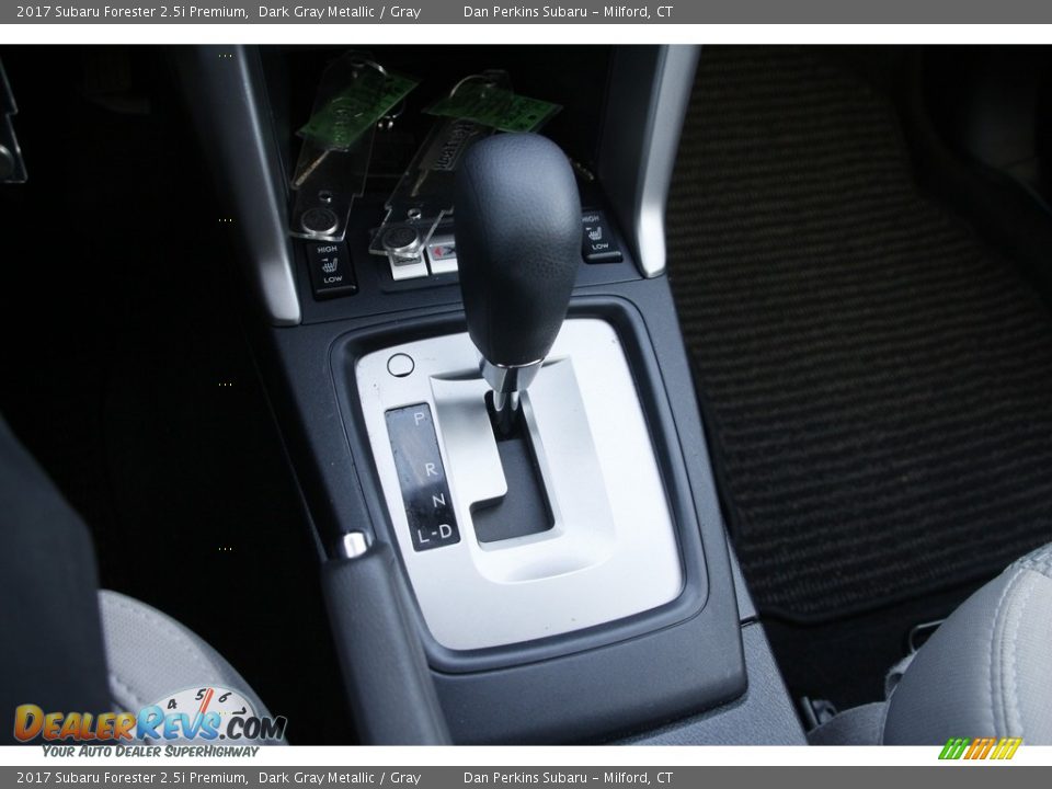 2017 Subaru Forester 2.5i Premium Dark Gray Metallic / Gray Photo #21