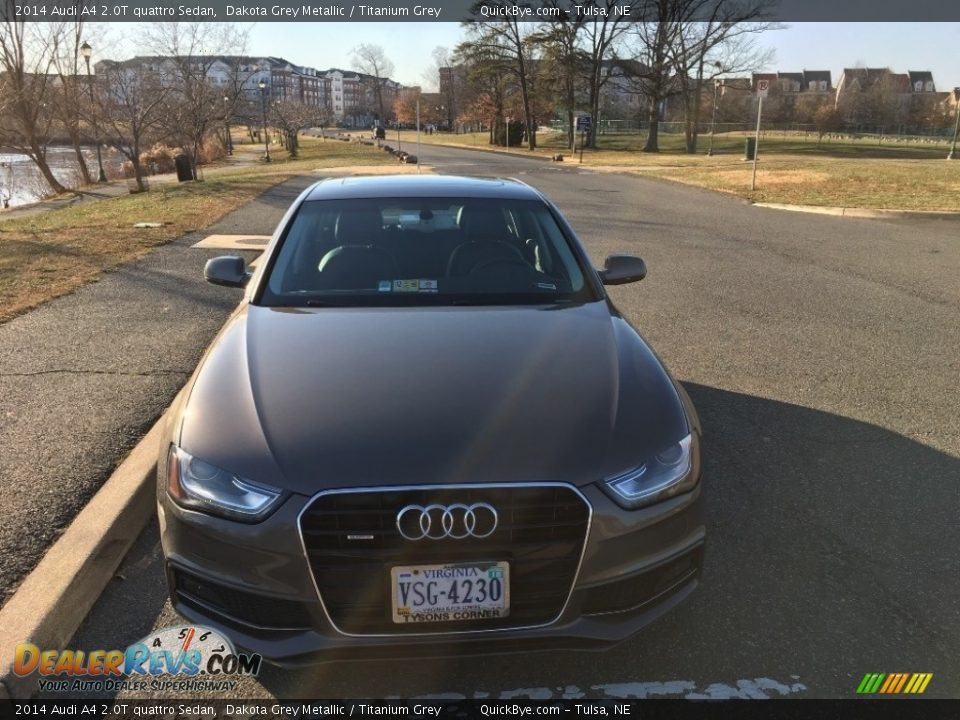 2014 Audi A4 2.0T quattro Sedan Dakota Grey Metallic / Titanium Grey Photo #4