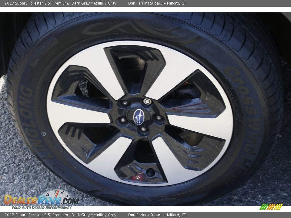 2017 Subaru Forester 2.5i Premium Dark Gray Metallic / Gray Photo #22