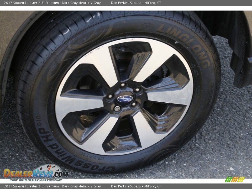 2017 Subaru Forester 2.5i Premium Dark Gray Metallic / Gray Photo #24