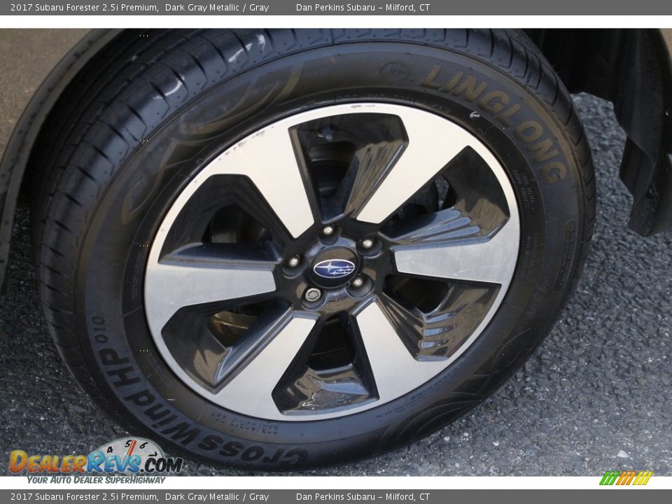 2017 Subaru Forester 2.5i Premium Dark Gray Metallic / Gray Photo #25
