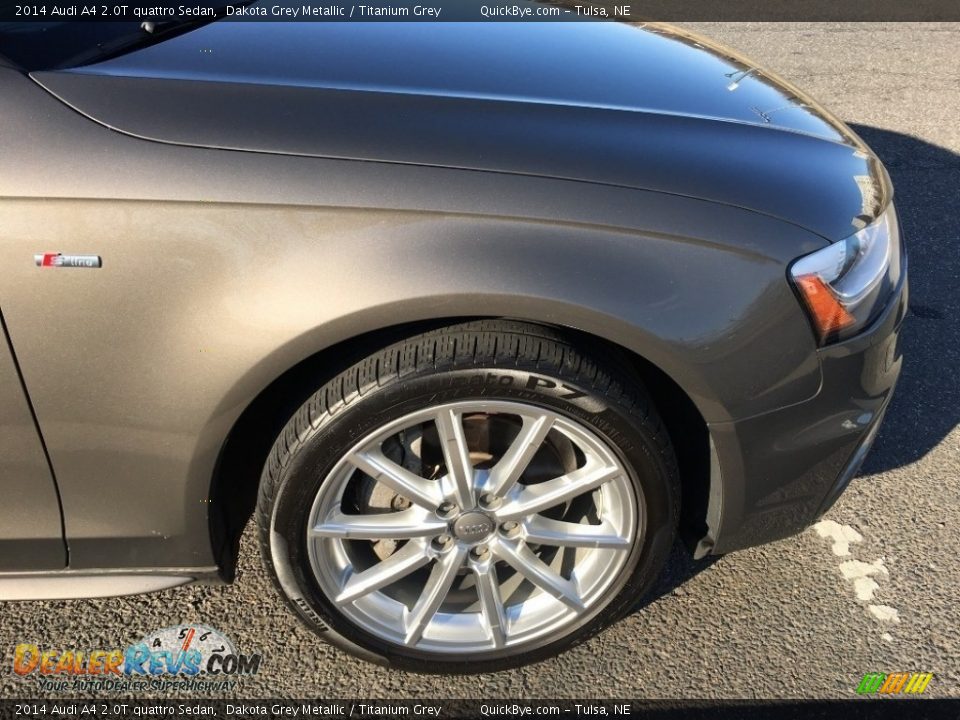 2014 Audi A4 2.0T quattro Sedan Dakota Grey Metallic / Titanium Grey Photo #7
