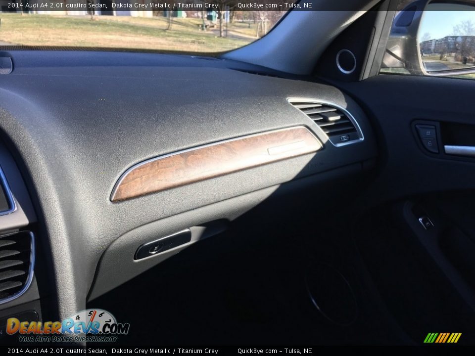 2014 Audi A4 2.0T quattro Sedan Dakota Grey Metallic / Titanium Grey Photo #11