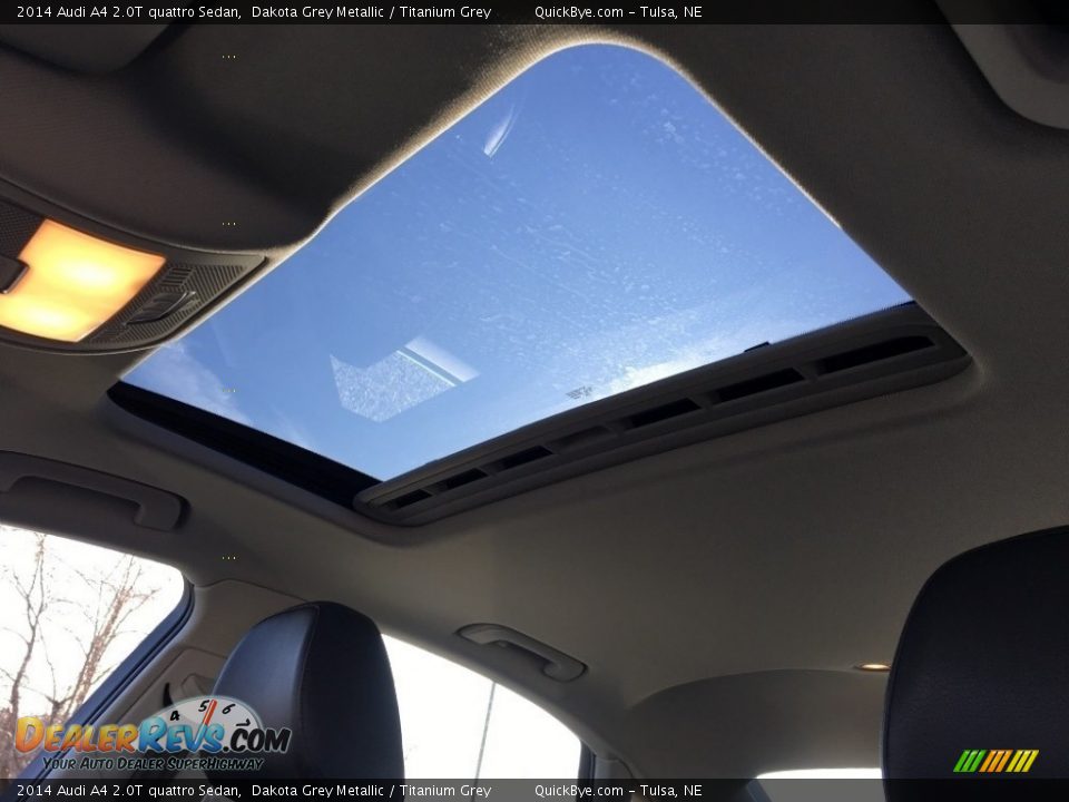 2014 Audi A4 2.0T quattro Sedan Dakota Grey Metallic / Titanium Grey Photo #12