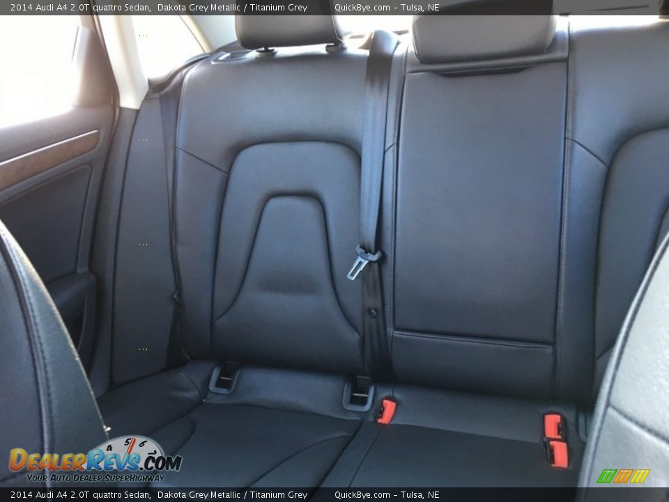 2014 Audi A4 2.0T quattro Sedan Dakota Grey Metallic / Titanium Grey Photo #13