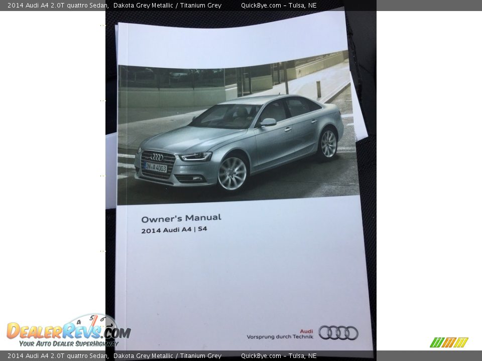2014 Audi A4 2.0T quattro Sedan Dakota Grey Metallic / Titanium Grey Photo #19