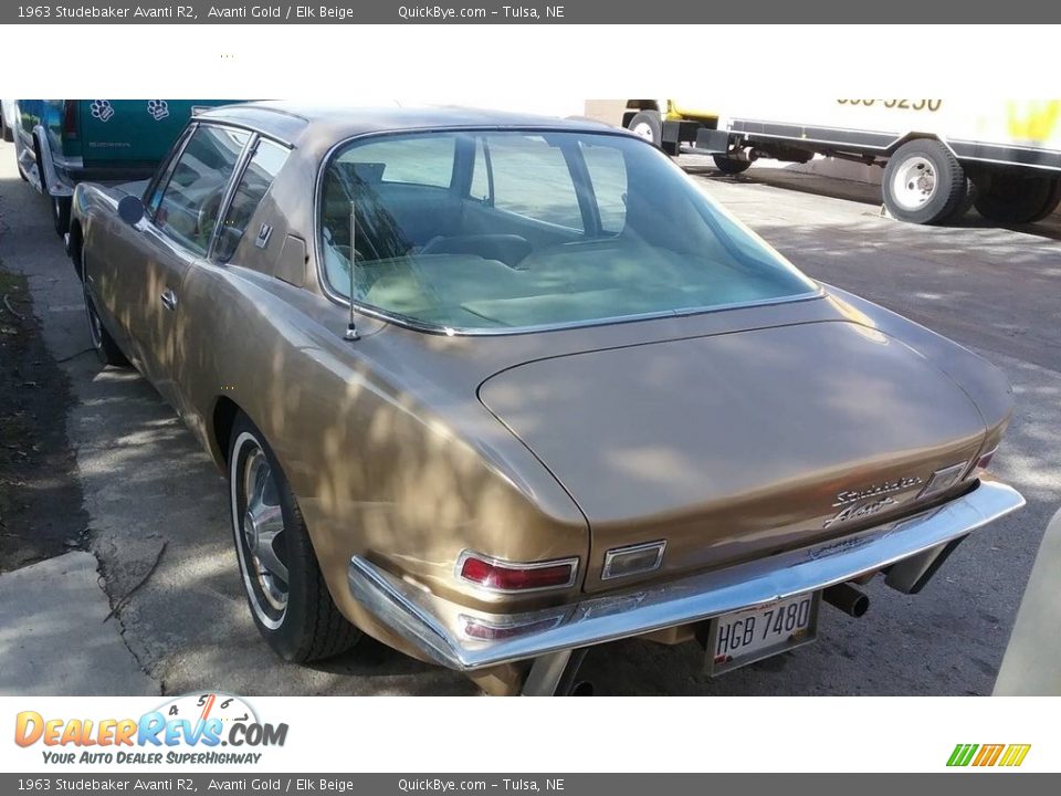 1963 Studebaker Avanti R2 Avanti Gold / Elk Beige Photo #4