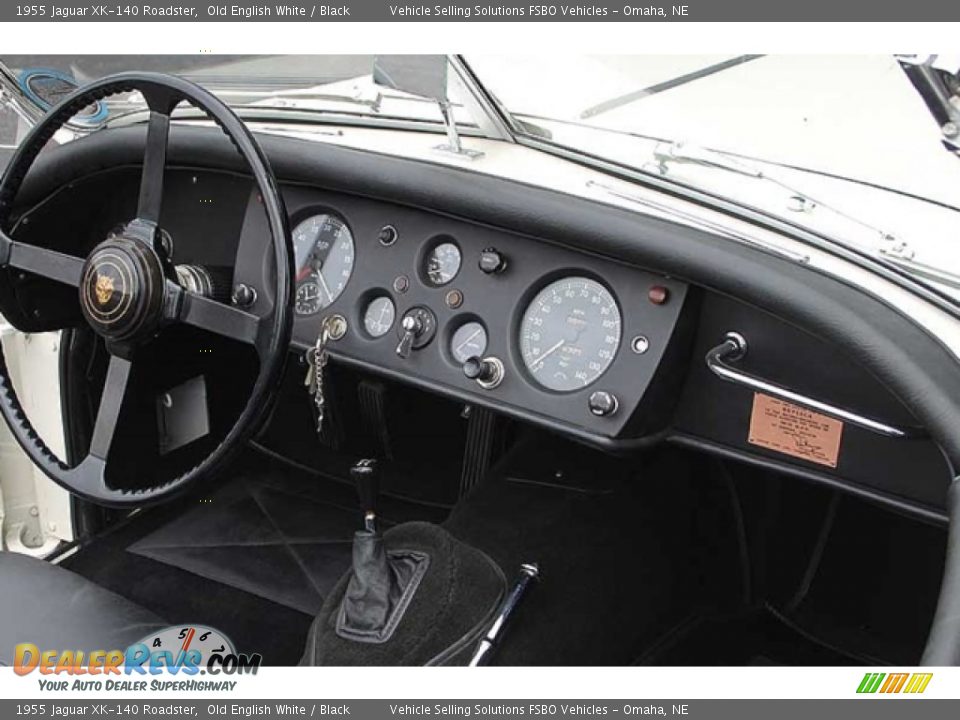 Dashboard of 1955 Jaguar XK-140 Roadster Photo #5