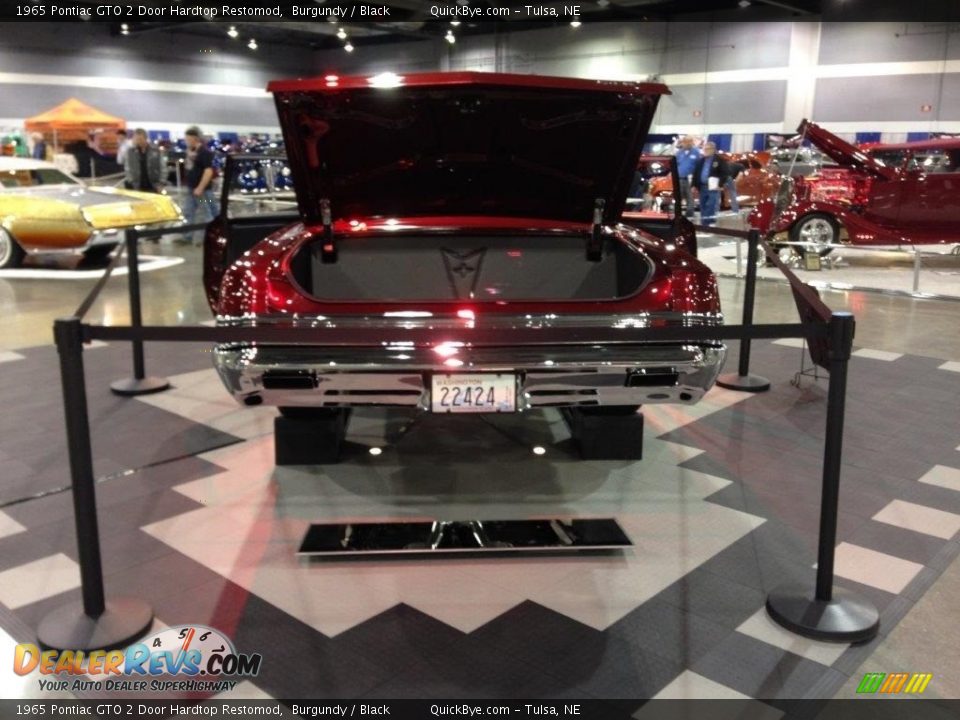 1965 Pontiac GTO 2 Door Hardtop Restomod Burgundy / Black Photo #6