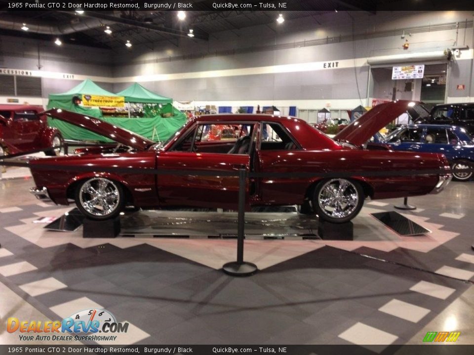 1965 Pontiac GTO 2 Door Hardtop Restomod Burgundy / Black Photo #7