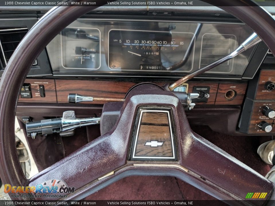 1988 Chevrolet Caprice Classic Sedan Steering Wheel Photo #3