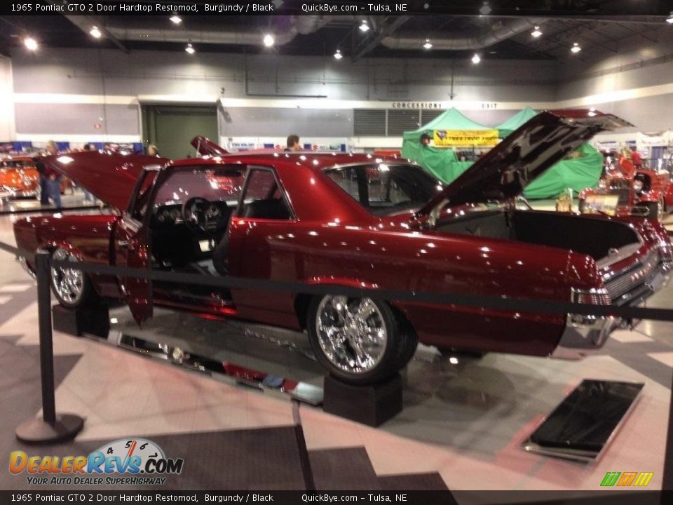 1965 Pontiac GTO 2 Door Hardtop Restomod Burgundy / Black Photo #9