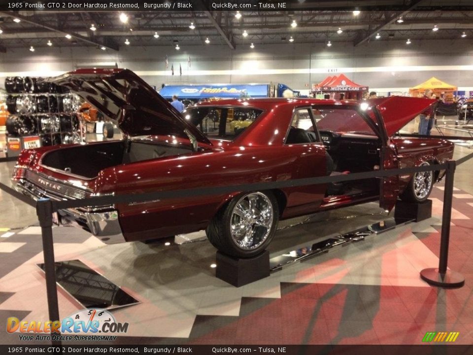 1965 Pontiac GTO 2 Door Hardtop Restomod Burgundy / Black Photo #10