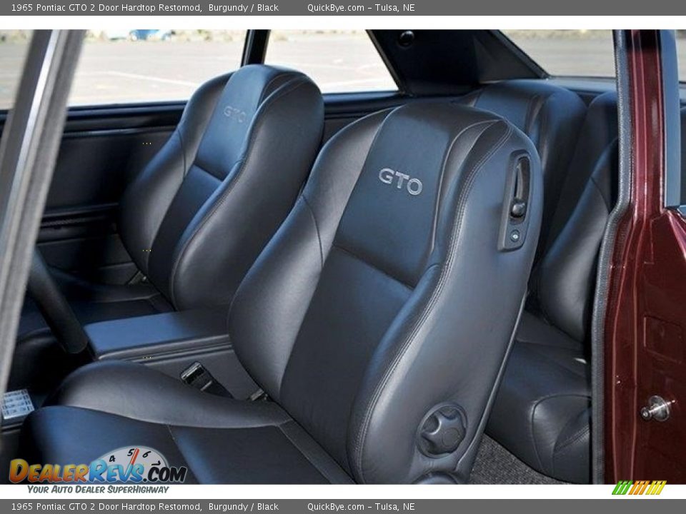 1965 Pontiac GTO 2 Door Hardtop Restomod Burgundy / Black Photo #12