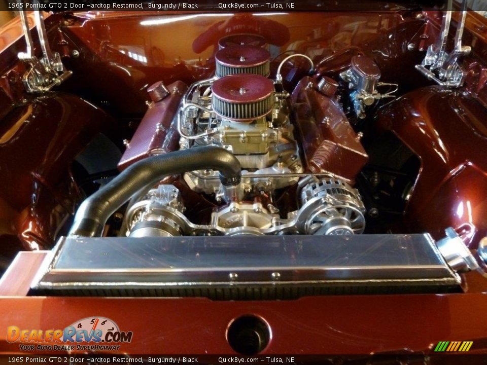 1965 Pontiac GTO 2 Door Hardtop Restomod Burgundy / Black Photo #14