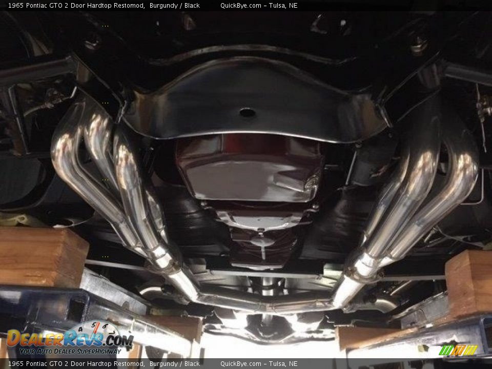 1965 Pontiac GTO 2 Door Hardtop Restomod Burgundy / Black Photo #17
