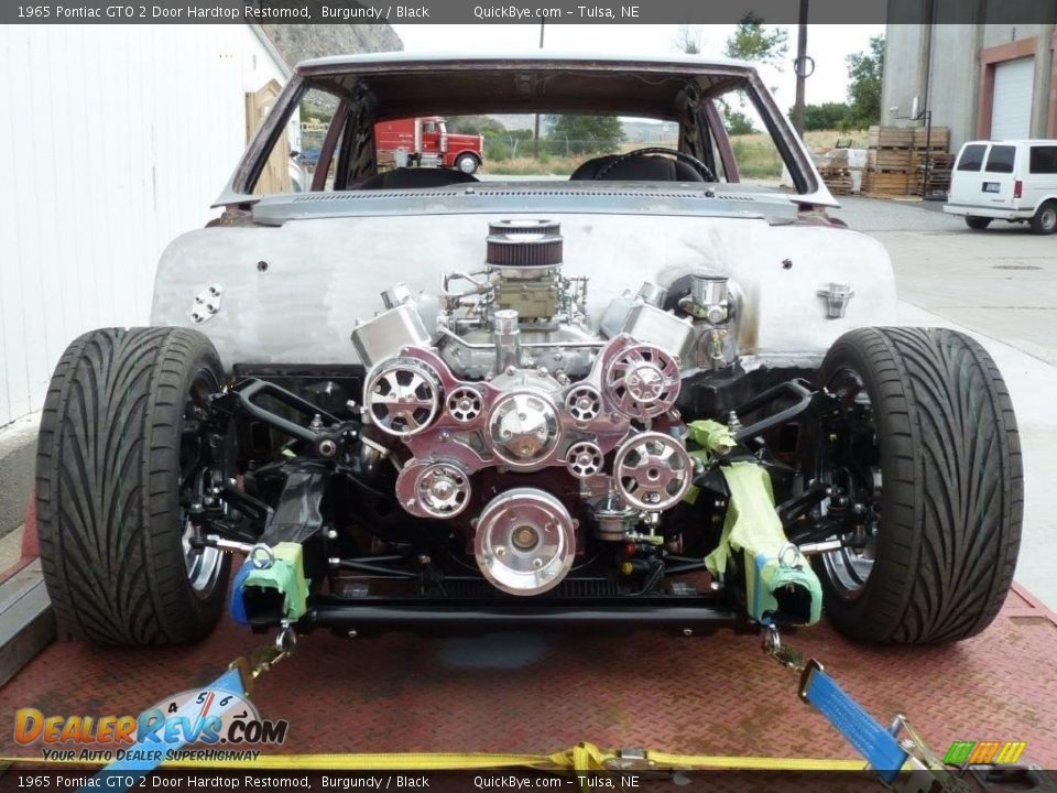 1965 Pontiac GTO 2 Door Hardtop Restomod Burgundy / Black Photo #19