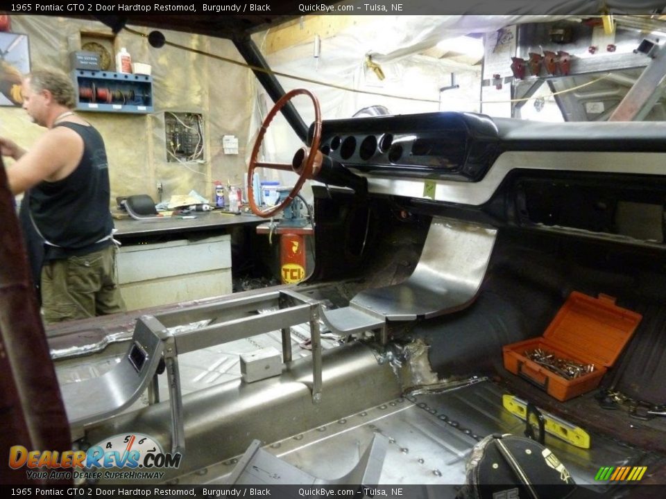 1965 Pontiac GTO 2 Door Hardtop Restomod Burgundy / Black Photo #20