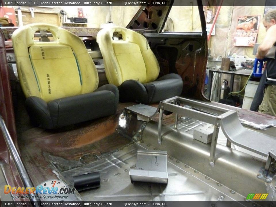 1965 Pontiac GTO 2 Door Hardtop Restomod Burgundy / Black Photo #21